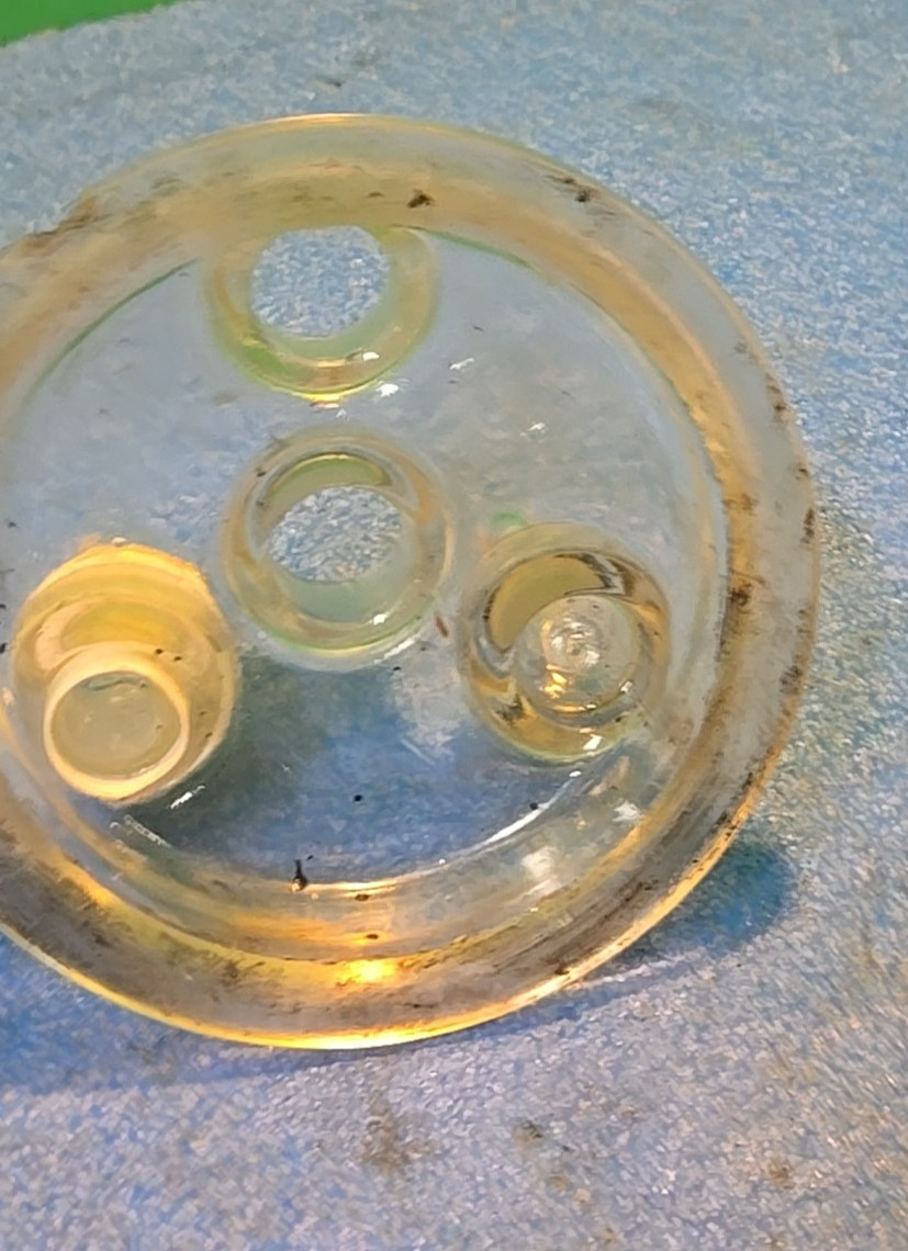 PYREX Glass 4-Neck Cover for 500mL to 1L Reaction Kettle 24/40 Outer 6947 B CHIP