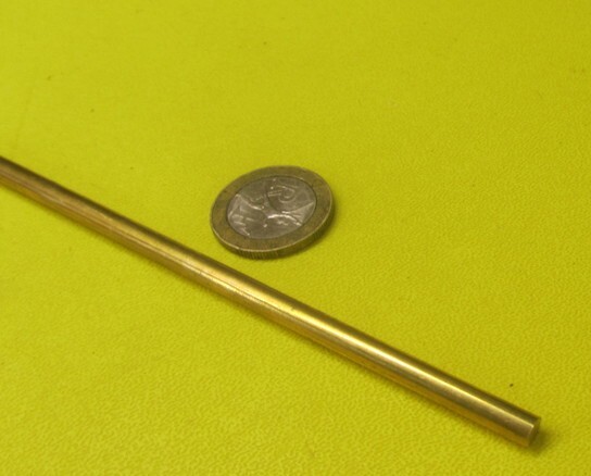 360 Brass Rod 3/16″ (.188″) Diameter x 24.0″ Length, 4 Pcs, 8 Ft