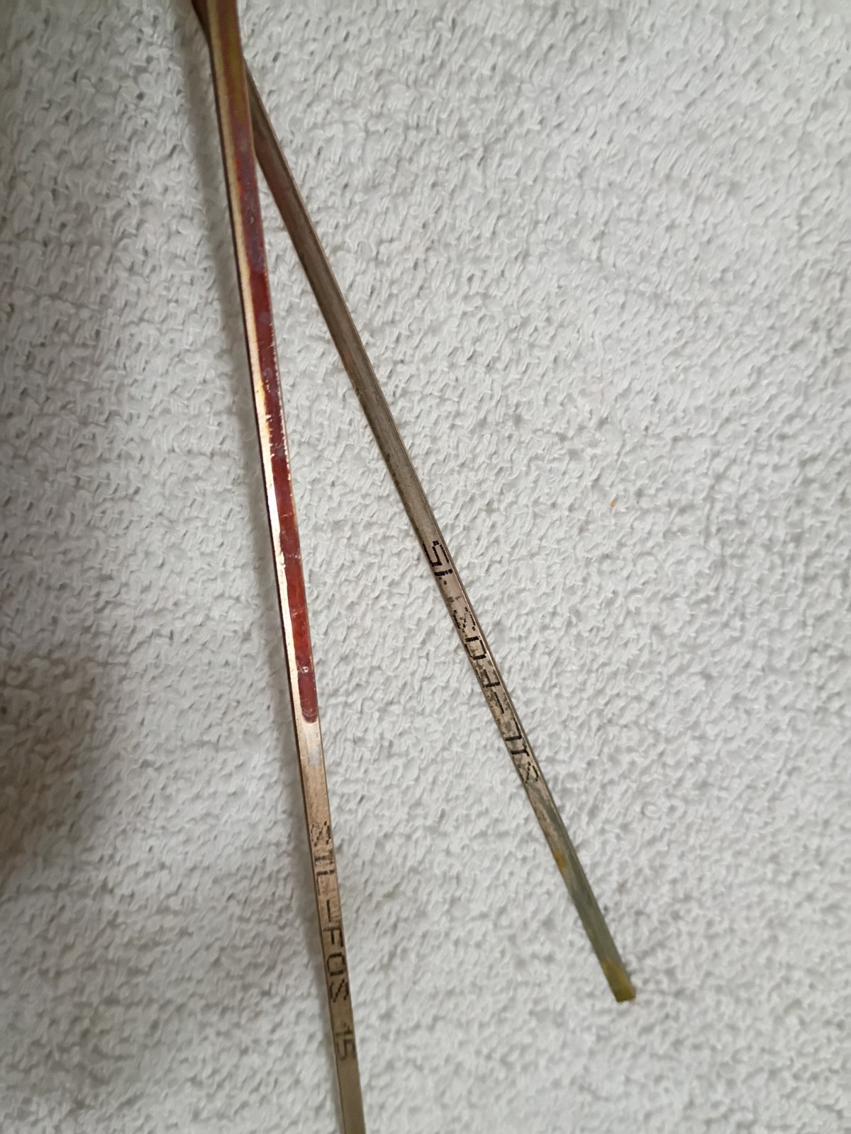 95150 Lucas Milhaupt Sil Fos Silvaloy 15% Silver Solder 28 Rods 1 pound solder