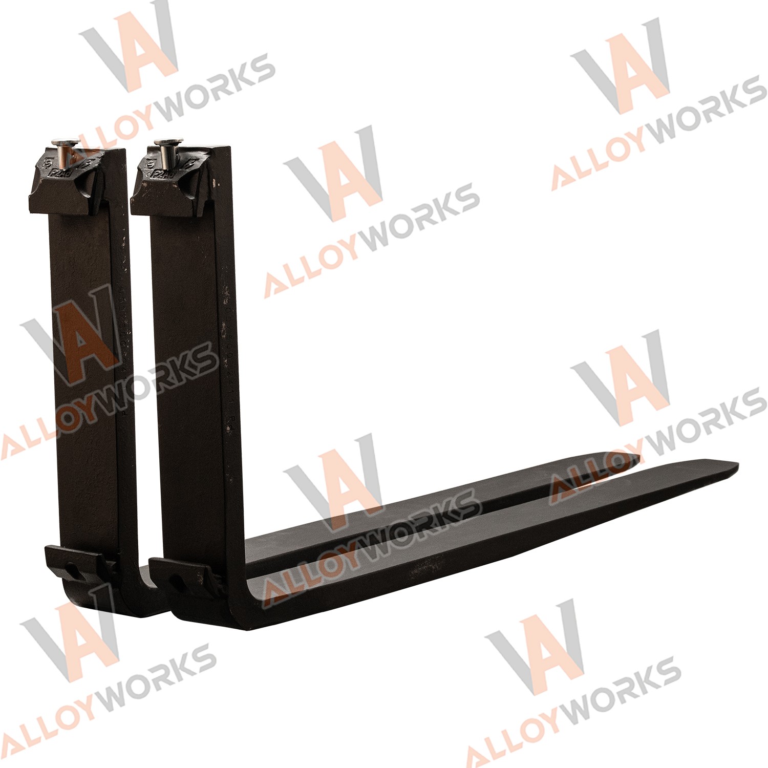 2x 2500lbs 42″ Pallet Fork Blades Forklift Blades Fits Skid Tractors Loaders NEW