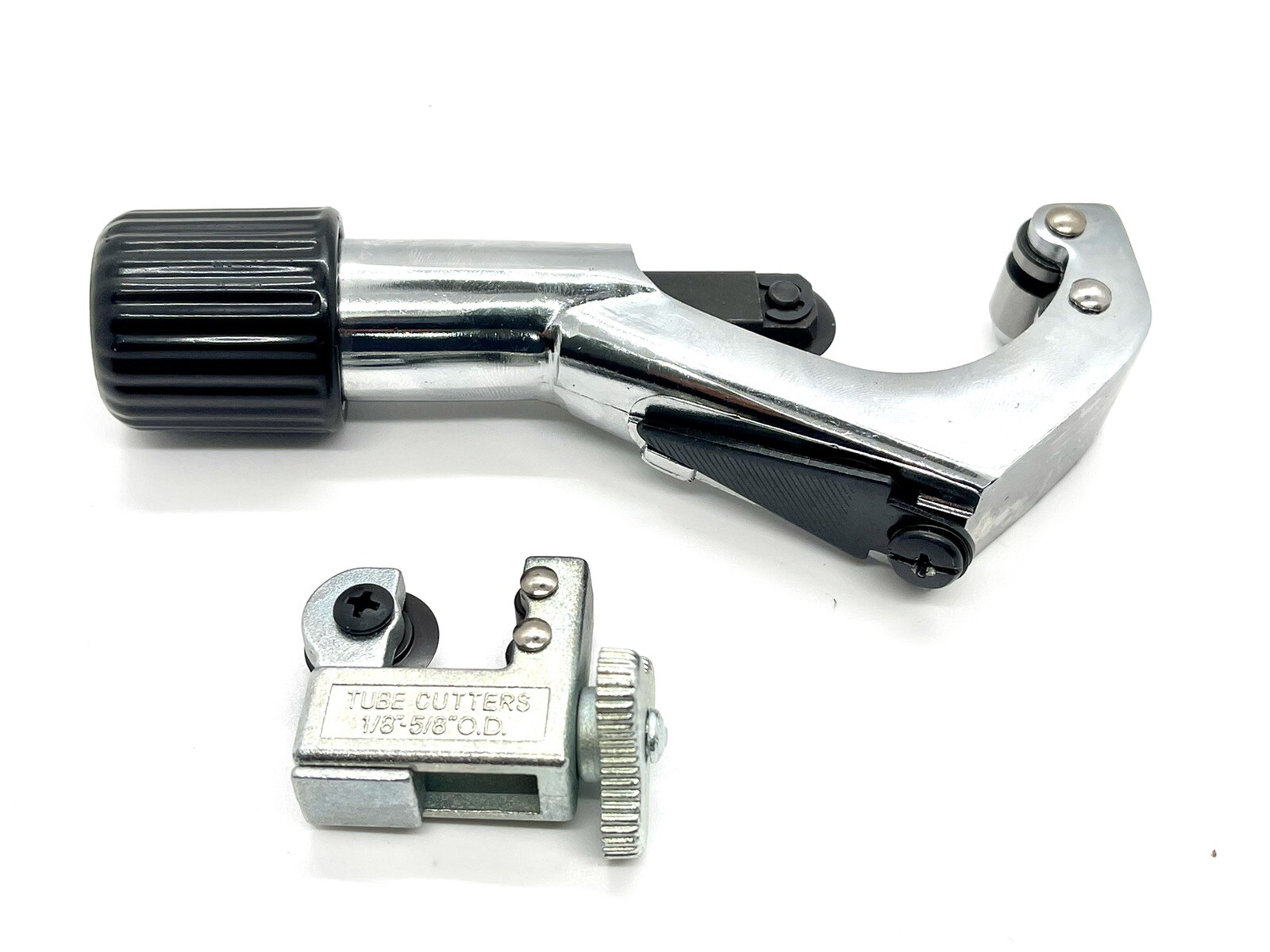 Tubing Cutter 1/8″-5/8″ and 1/4″ to1-5/8″ Copper PVC Thin Stainless Steel Tube.