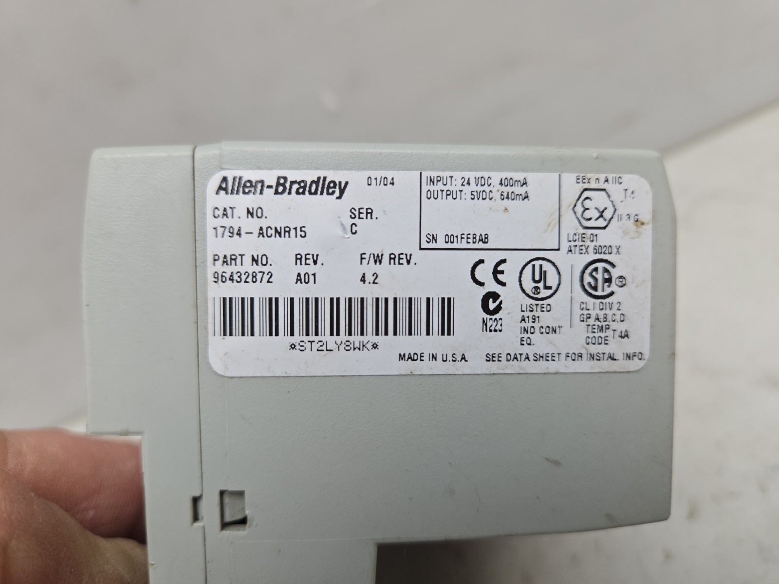 Mixed Lot of Allen Bradley Output Modules Redundant Adapter Interface Modules
