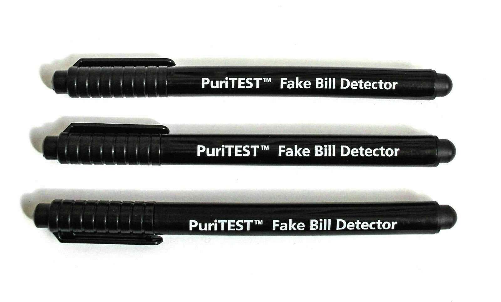 3 Pack Counterfeit Money Detector Pen Marker Fake Dollar Bill Currency Check