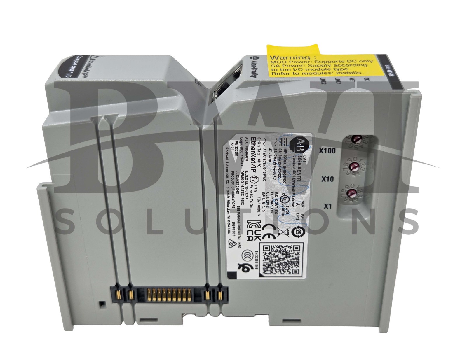 NEW Allen Bradley 5069-AENTR /A Compact 5000 EtherNet/IP Adapter 5069AENTR