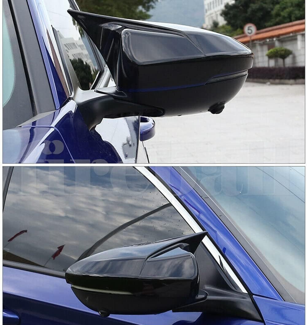 Mirror Cap Covers Ox Horn Style Compatible with Honda Accord 10Th Gen 2018-2022