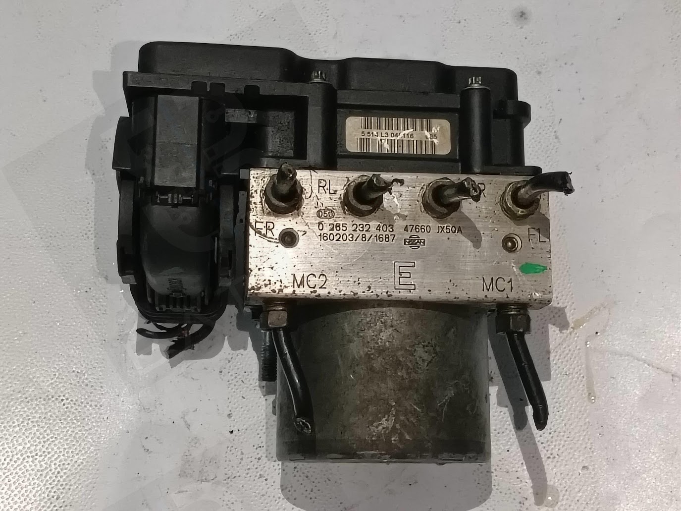 Nissan NV200 RL ABS Pump Brake Actuator Module 47660 JX50A 0265232403