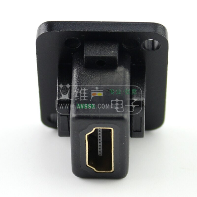1Pcs 86 panel installation female socket D-type HDMI module ultra-short AHDMI-C