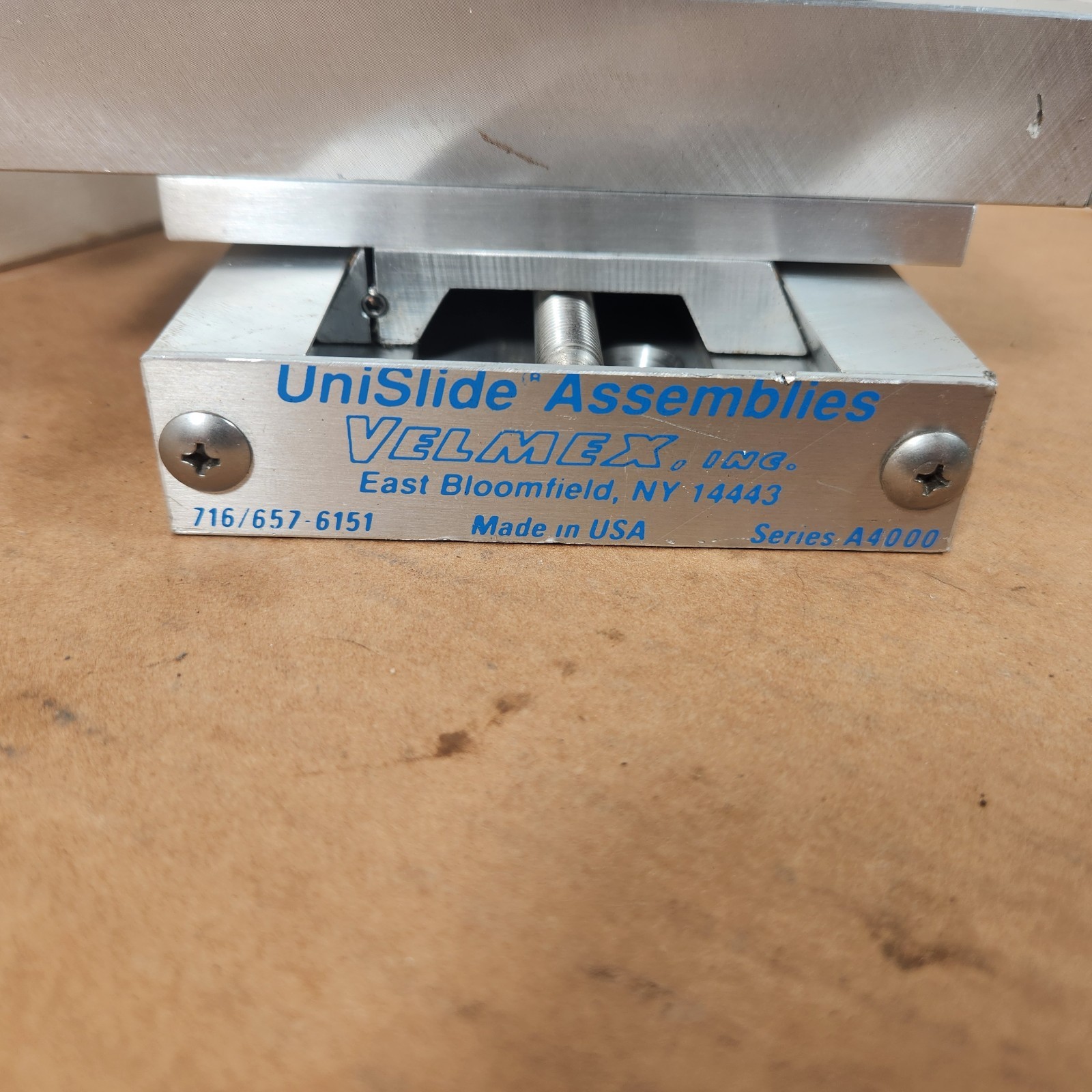 Velmex Unislide A4000 A4000xy A40 A25