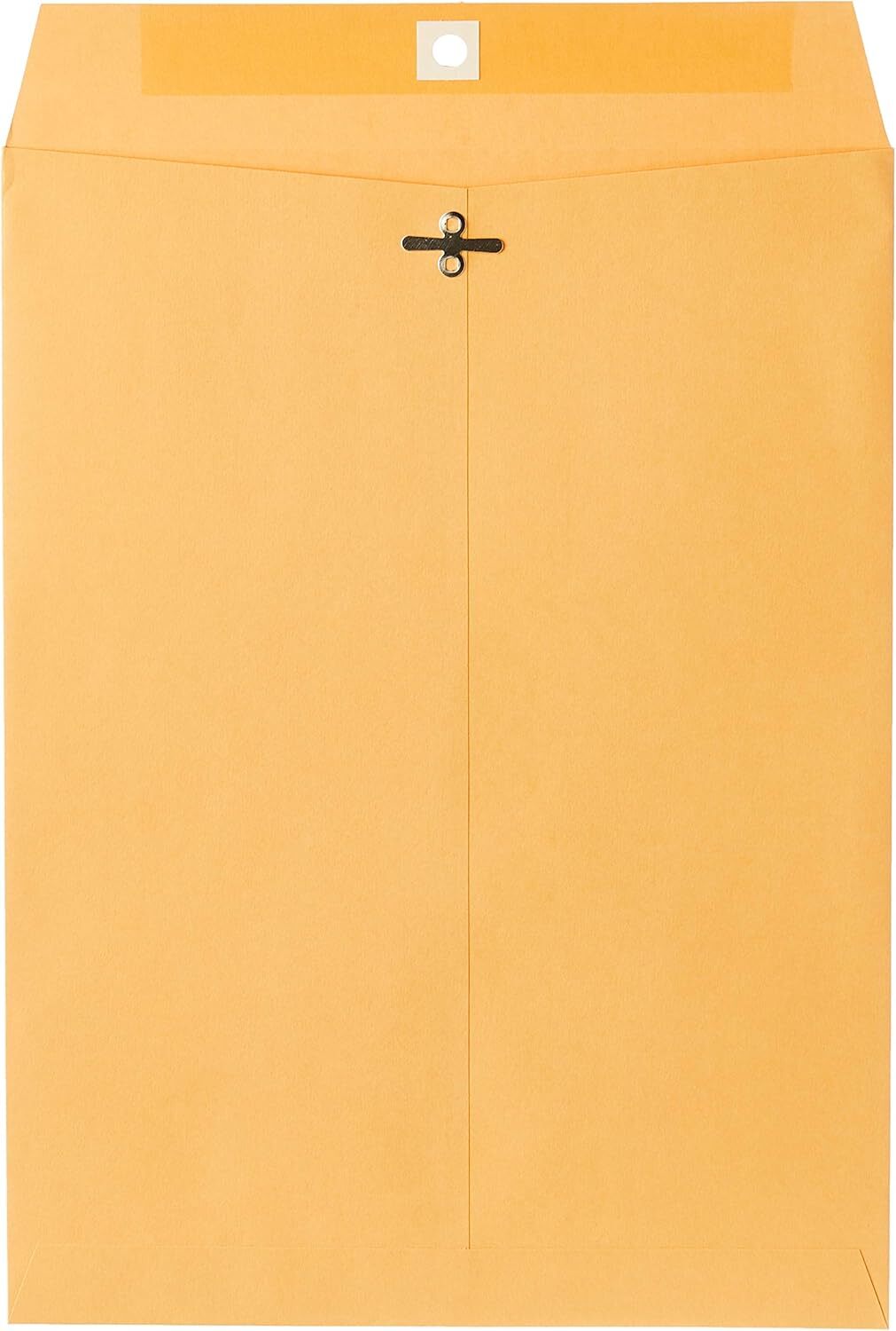 Mead Letter Size Mailing Envelopes, Clasp Closure, All-Purpose 9 x 12, Brown