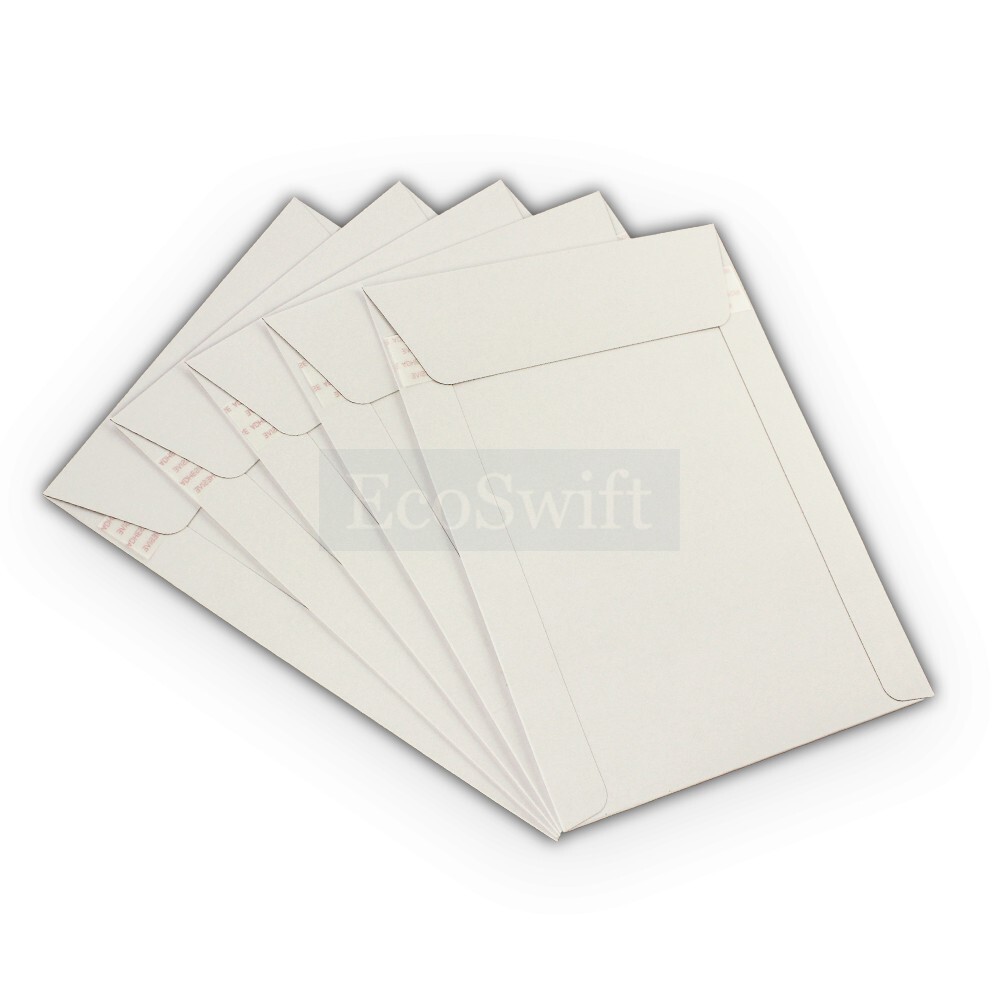 6 x 8 self seal rigid photo shipping flats cardboard envelope mailer