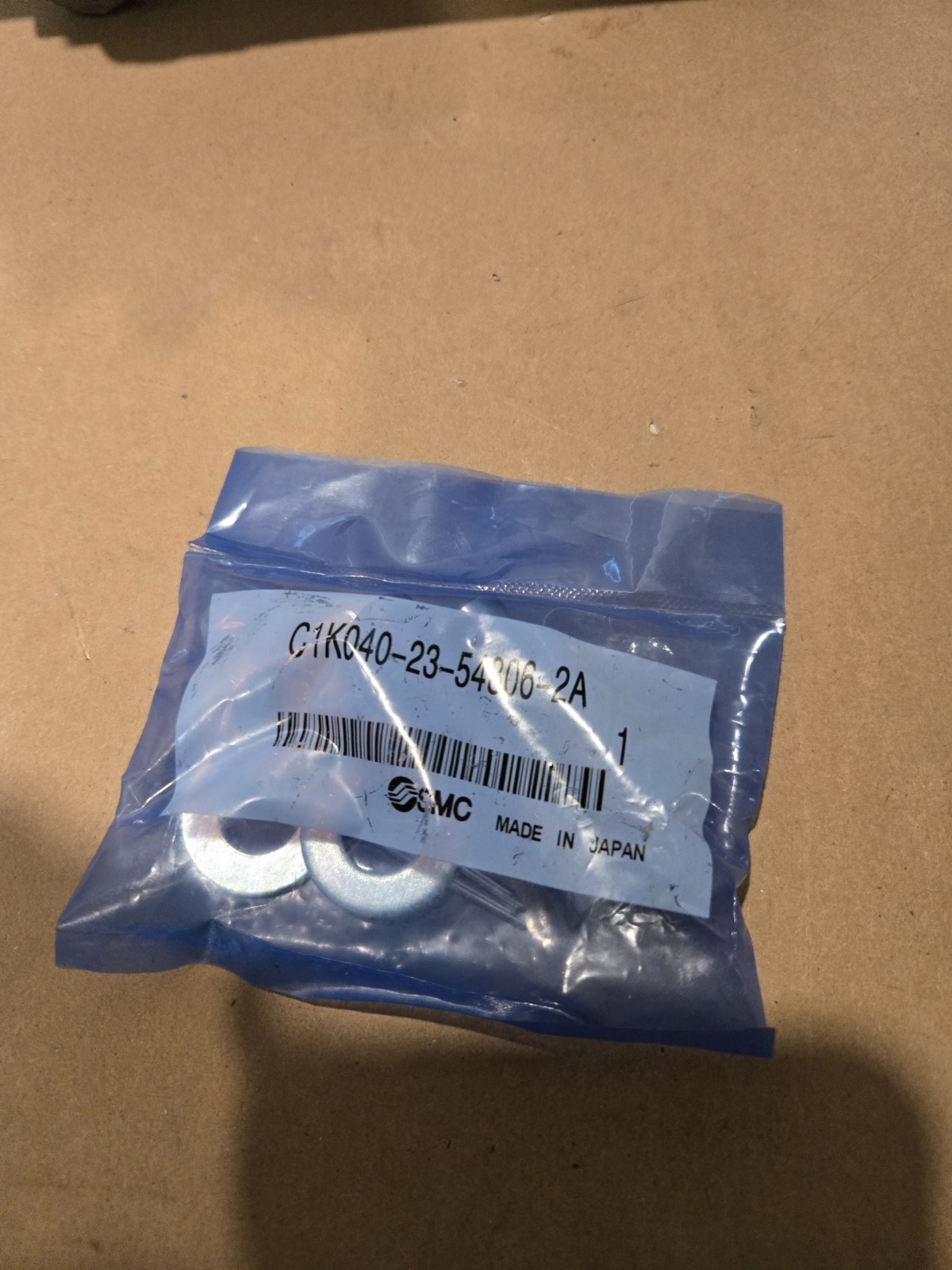 NOS SMC Japan Clamp With Switch Mtg Rod Clamp Cylinder CKG1B50-100YA-P