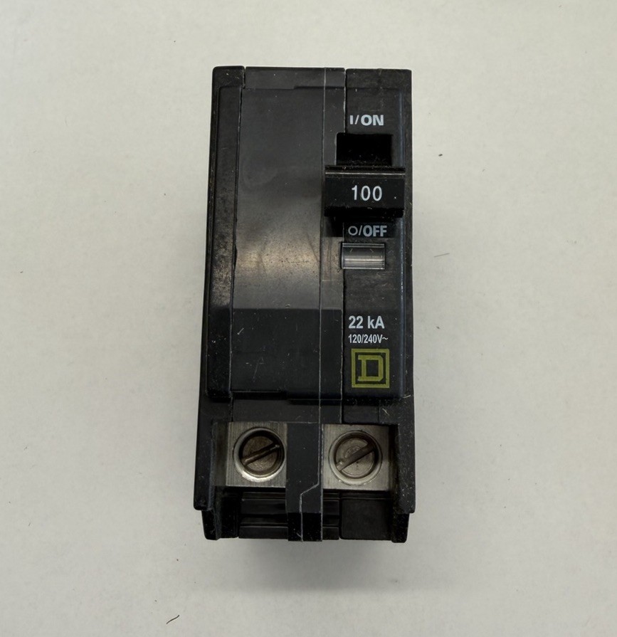 Square D QO2100VH – Plug-On – 100A Circuit Breaker