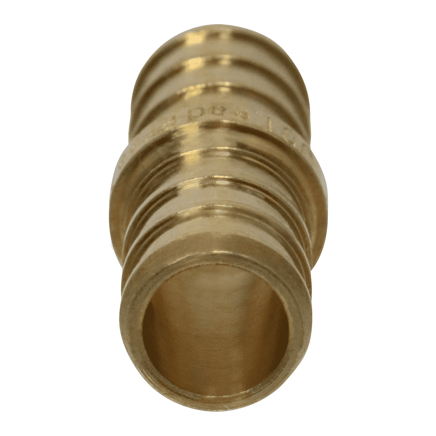 25 Pcs. 1/2″ Pex Coupling – Lead Free Brass, Half Inch Crimp Coupling 23-3-4=25