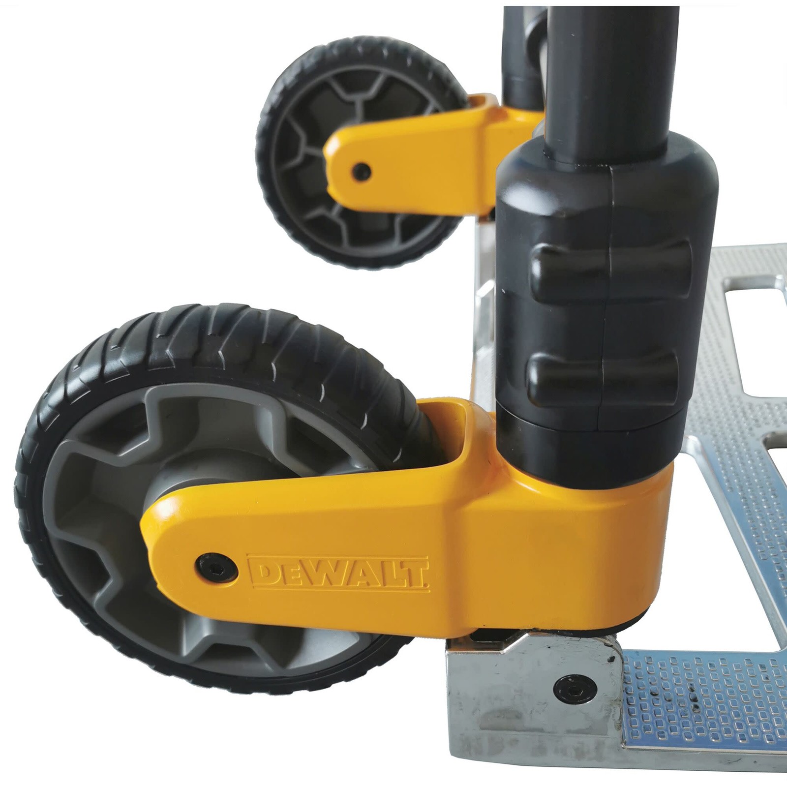DEWALT 420 lb. Capacity Compact Folding Hand Truck, Yellow, Black, DXWT-FT512