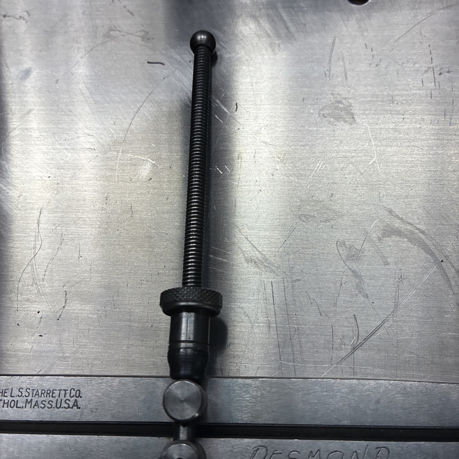STARRETT No. 83B-12 Spring-Type Dividers W/Flat Legs; 12.0” Size & Capacity.USA