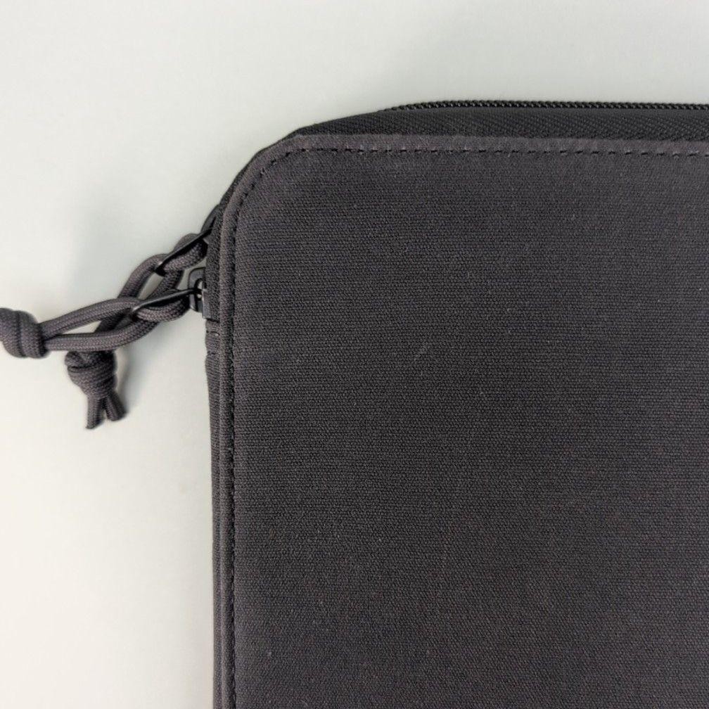 LOCHBY Daily Folio A5 Black Yellow YKK Travel Pen Case Pouch