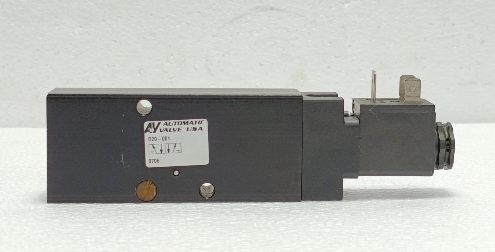 AUTOMATIC VALVE Pneumatic Solenoid Valve NAMUR 24VDC D20-001 7019-9DB New