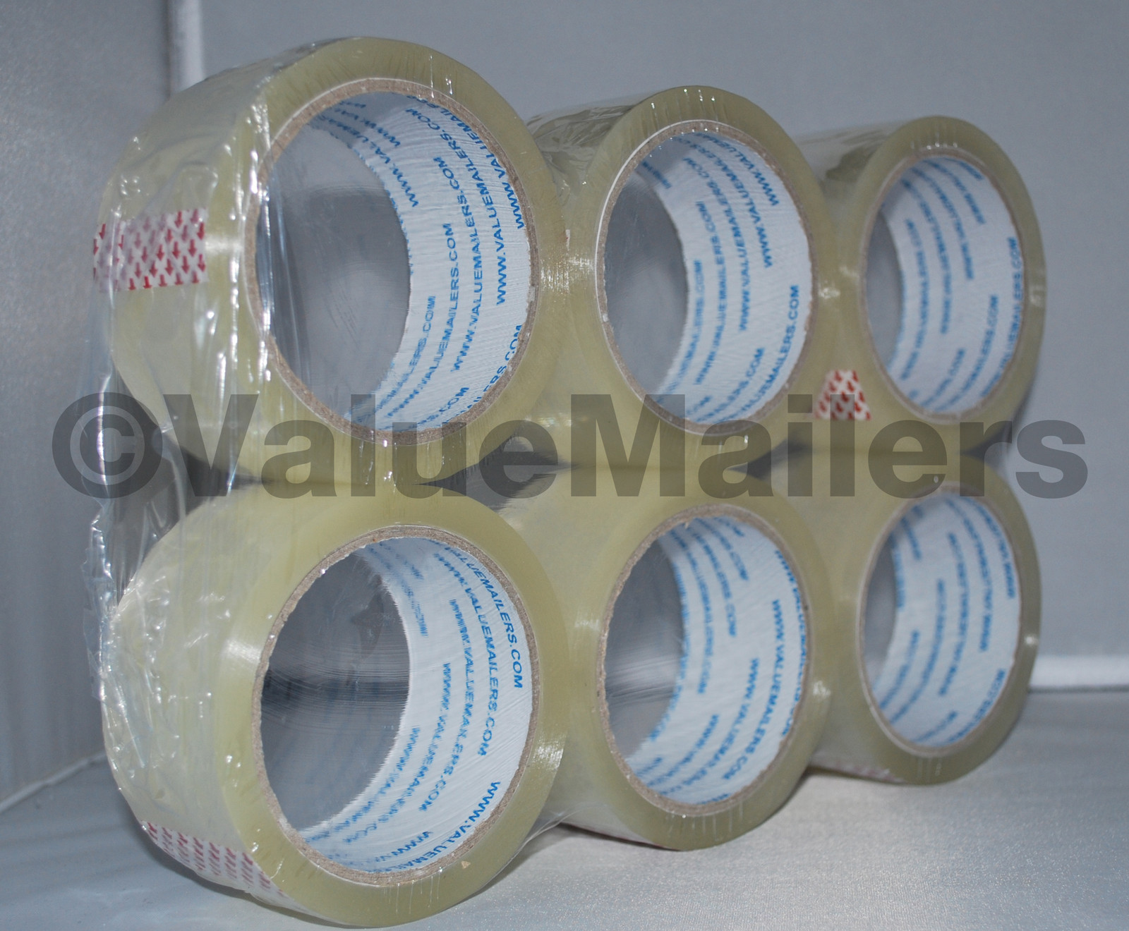 18 Rolls Quality Packaging 2 mil Box Carton Sealing Tape 2×55 Yards 2″ x 165′