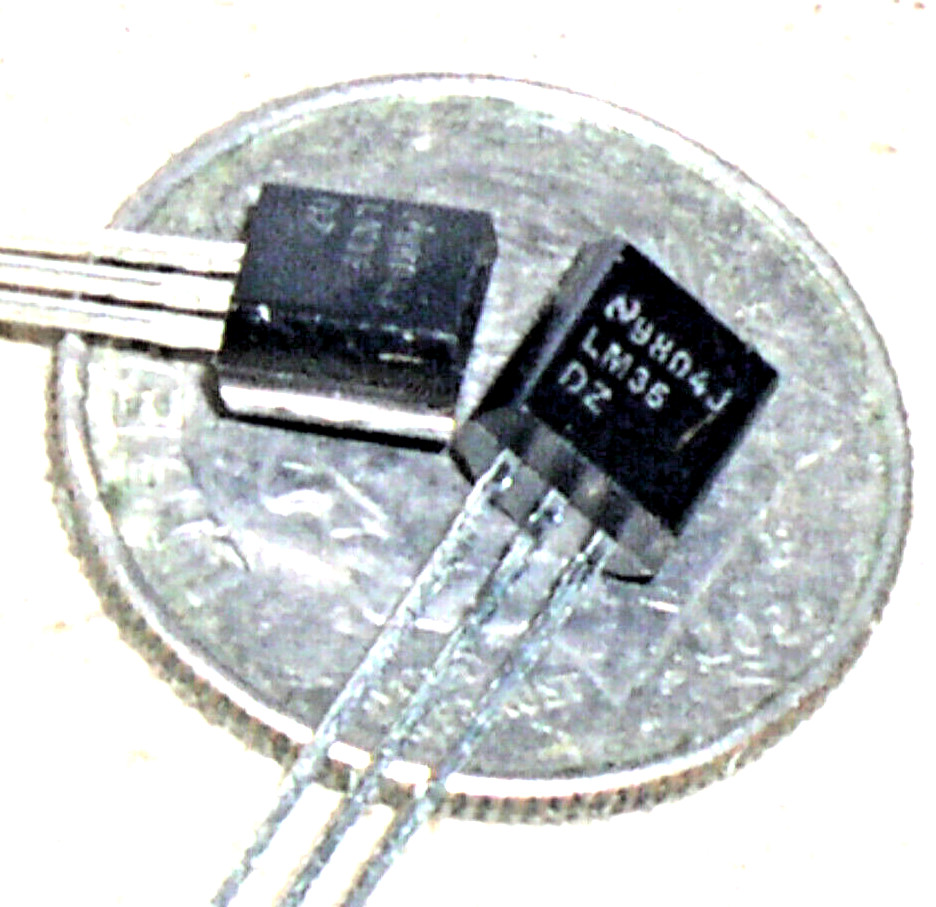 2 NATIONAL NSC LM35 DZ NOPB PRECISION CELSIUS TEMP TEMPERATURE SENSOR 0-100*C