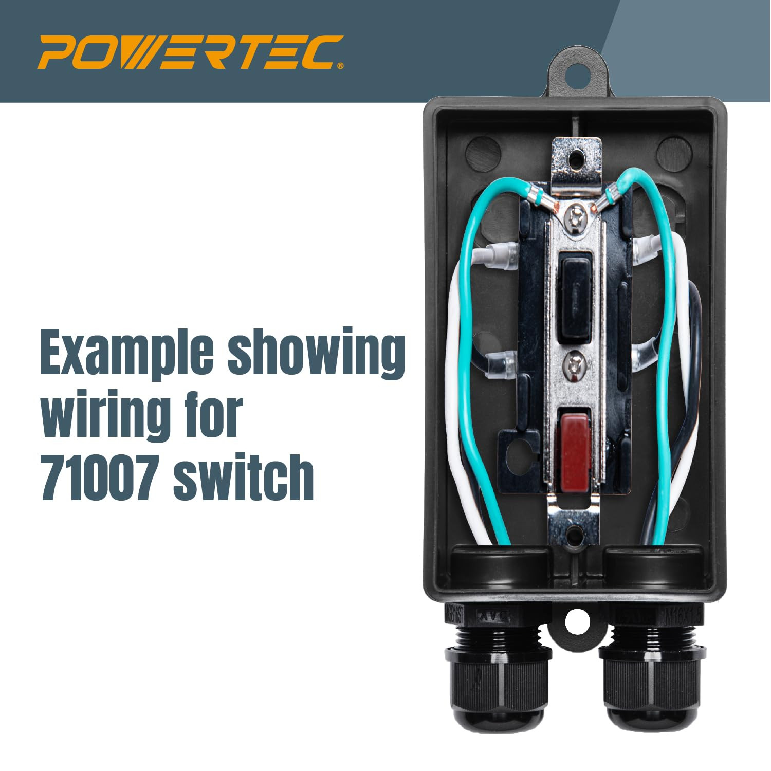 120V/230V Dual Voltage, Paddle Switch, 28 Amps at 230 Volts, Large