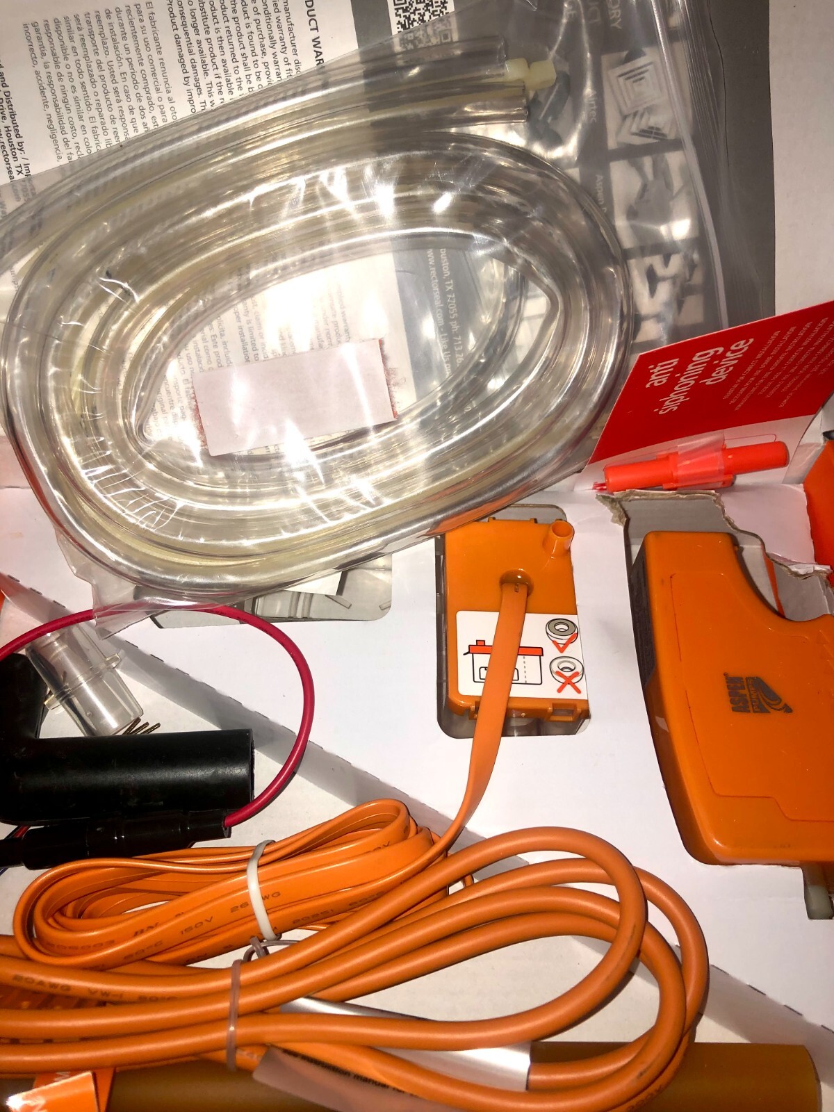 ASPEN PUMPS (83913) 100-250V Mini Orange Pump Kit