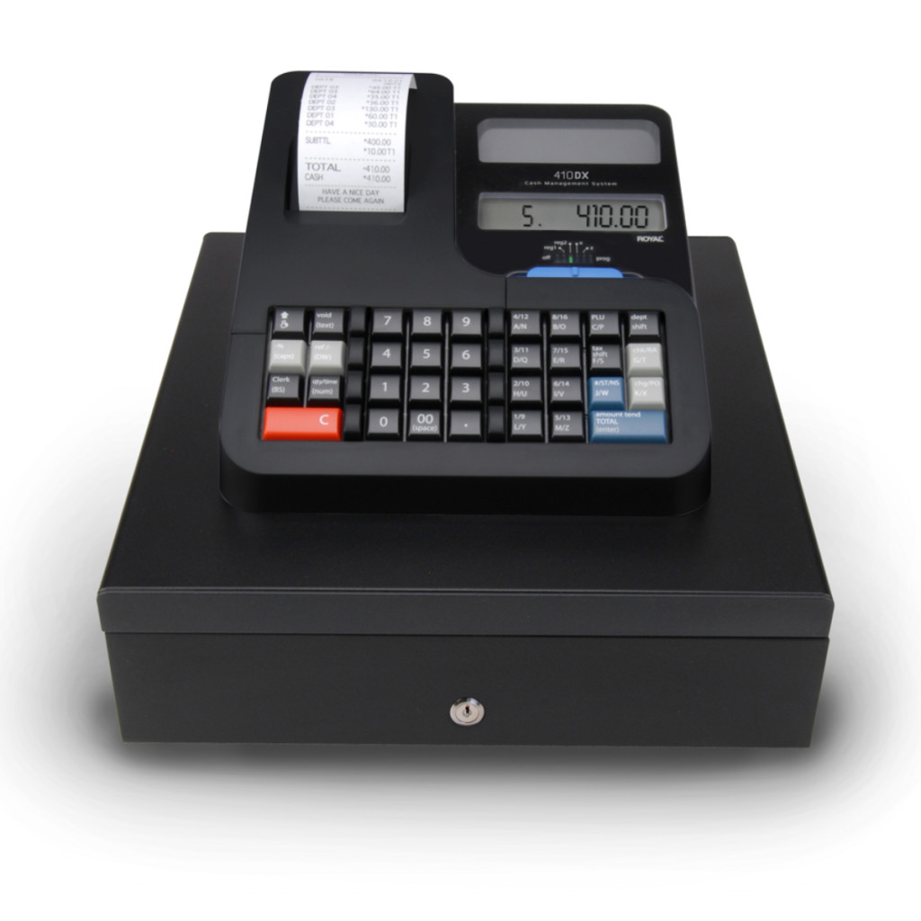 Royal 410DX Electronic Cash Register