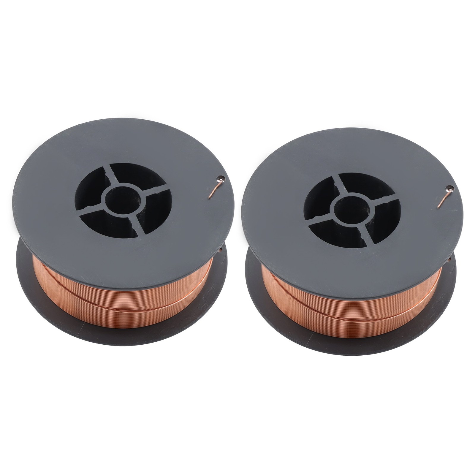 2 Pack ER70S-6 .030″ (0.8 mm) Mild Steel MIG Welding Wire 2-lb Roll Wire