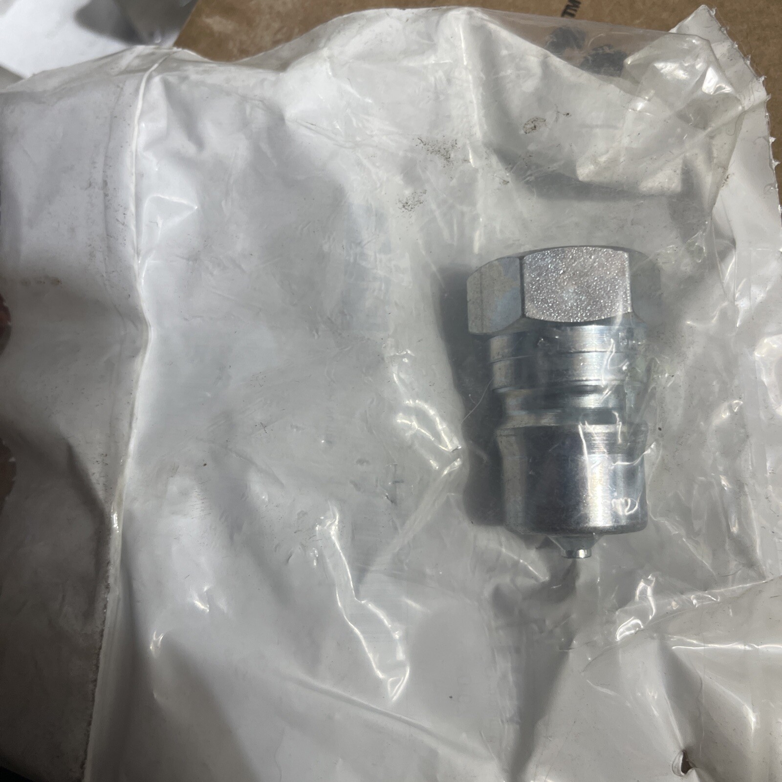 Parker H4-63-787 Hydraulic 1/2” Quick Coupling steel nipple, ISO 7241-1 series B