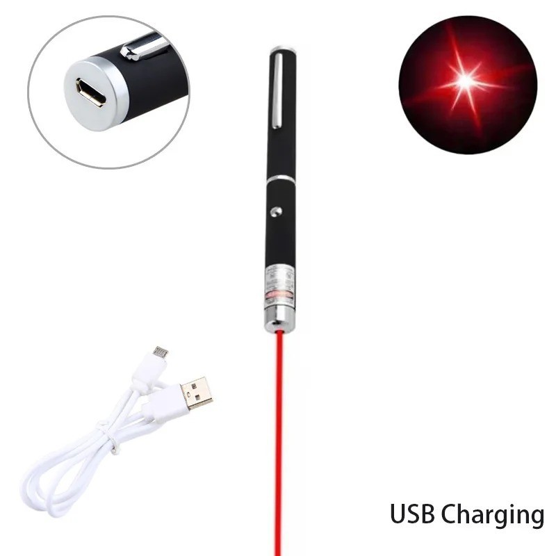 New Strong 900Mile 5 m W 532nm Red Laser Visible Beam Light Lazer