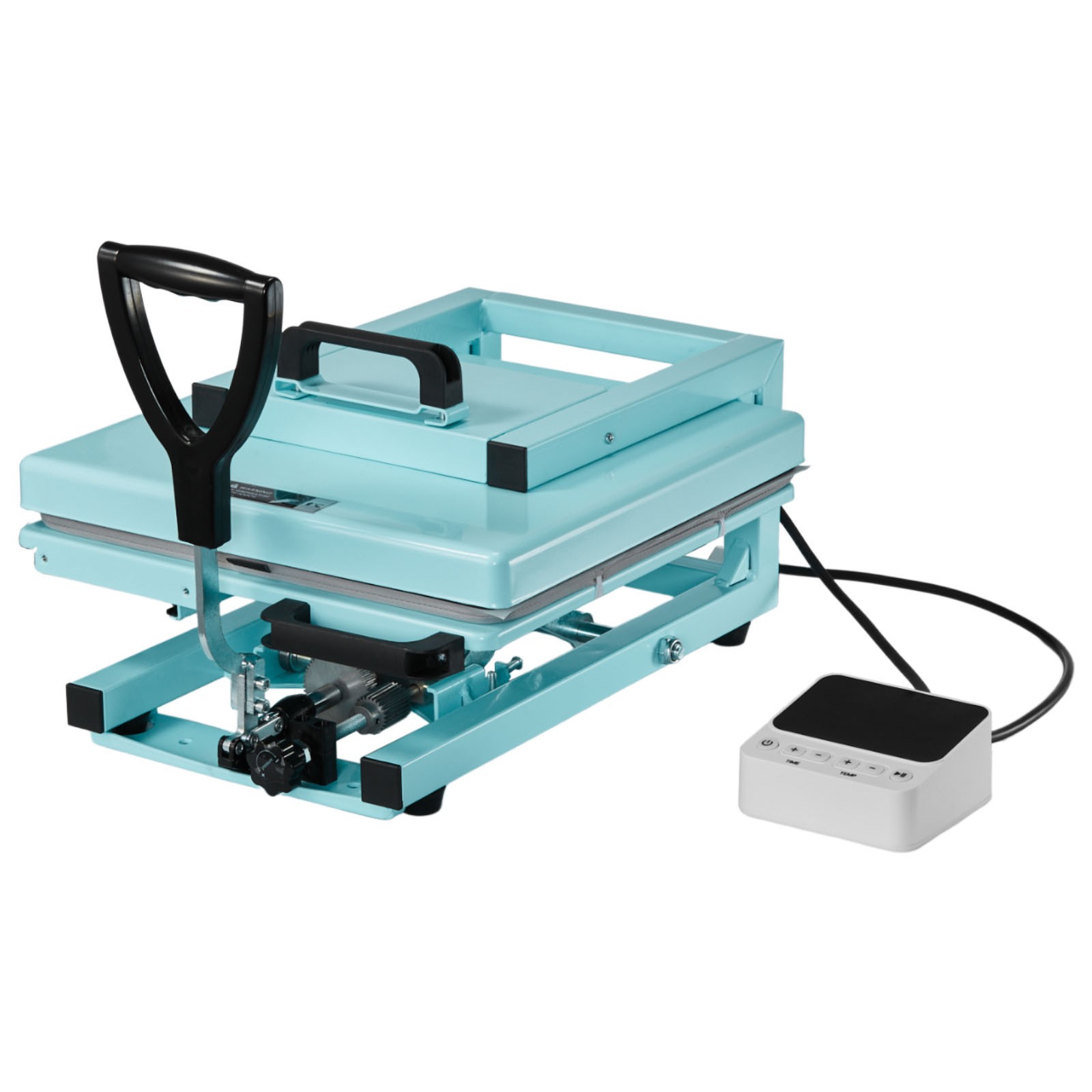 Uimoso 15 x 15 Inch Hybrid Heat Press Machine for Heat Transfer, Light Green