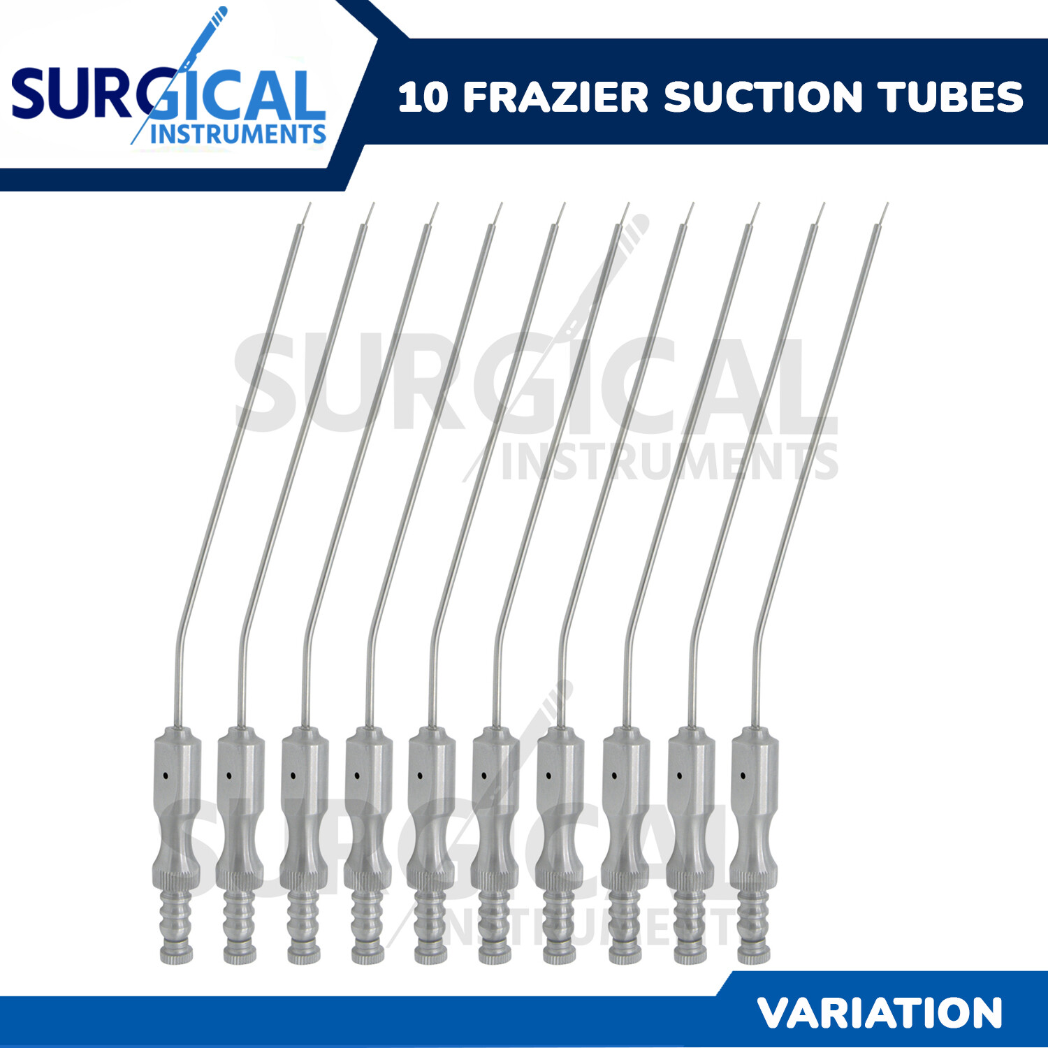 Frazier Aspirator Suction Tube Dental Bone Cleaning Instruments German Grade