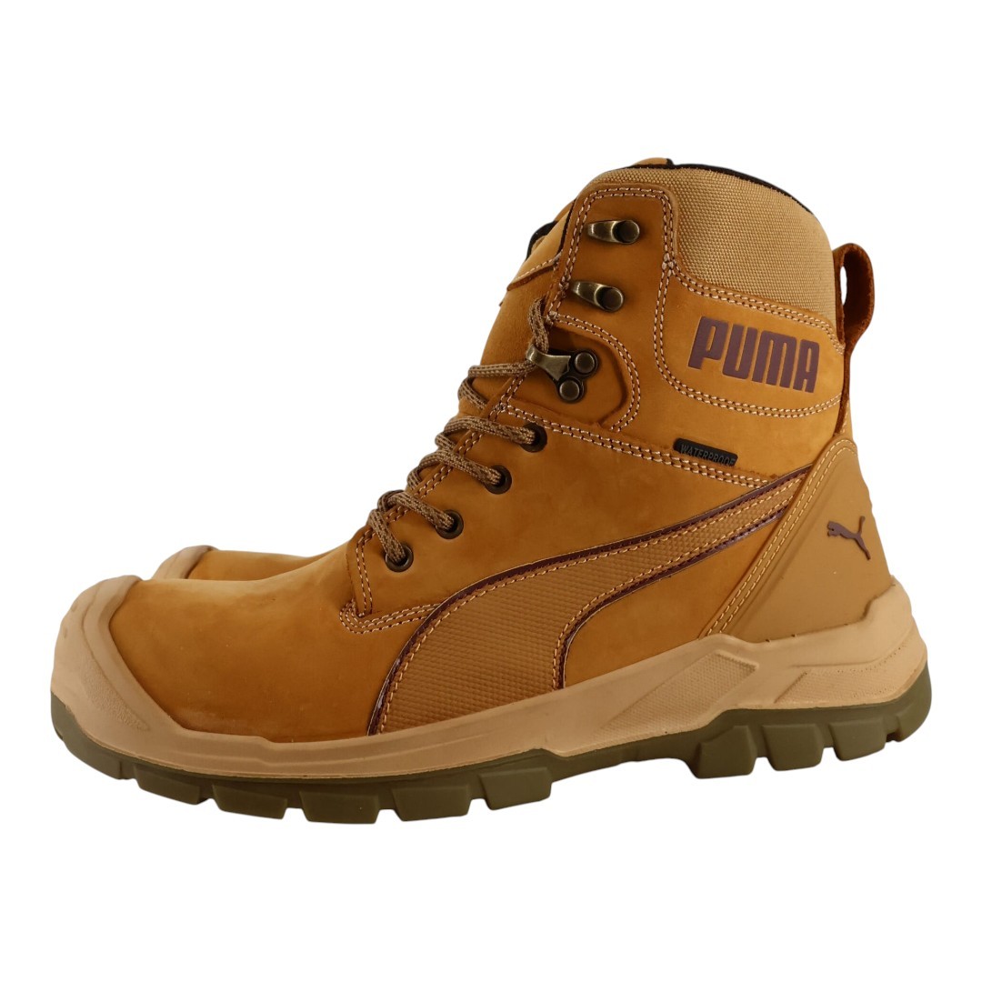PUMA Men’s Conquest Waterproof Composite Toe EH Zip Industrial Shoes Size 11