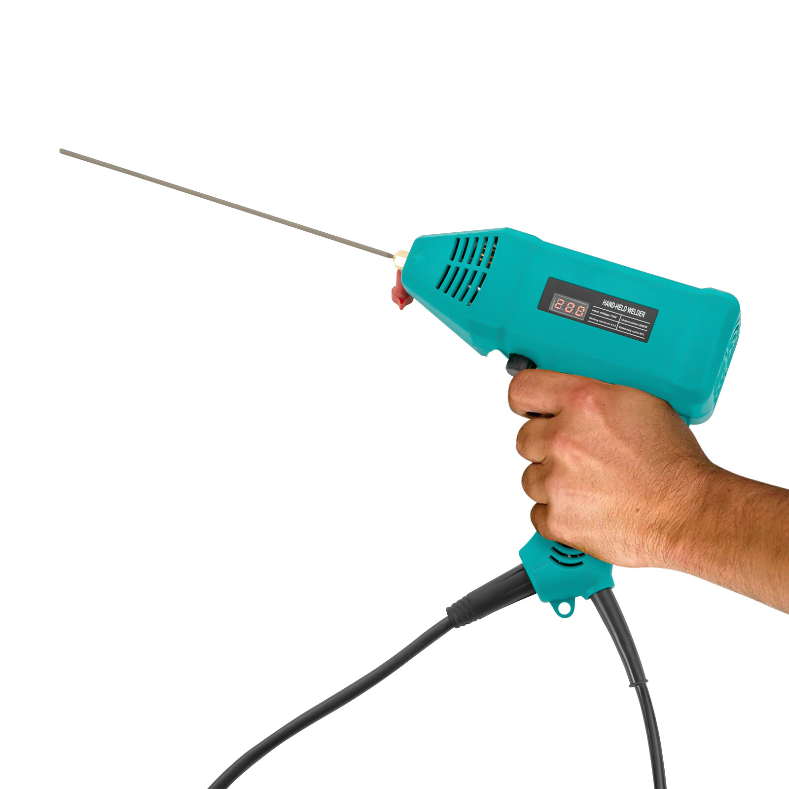110V 3000W Electric Welder Hand Held Welding Machine Kit Digital Arc Welder Tool