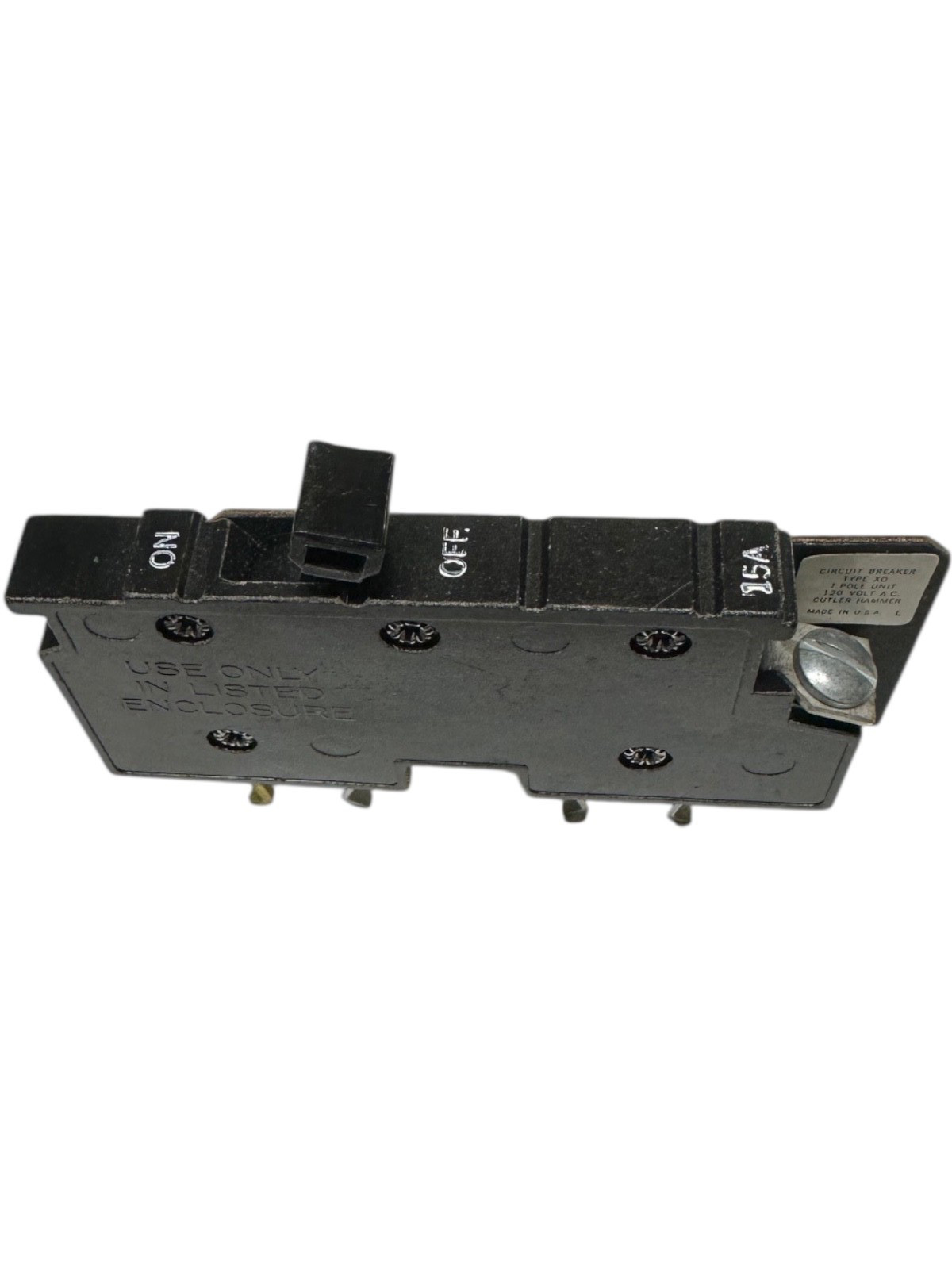 Cutler-Hammer XO115, 1-Pole 15A Circuit Breaker **SALE**