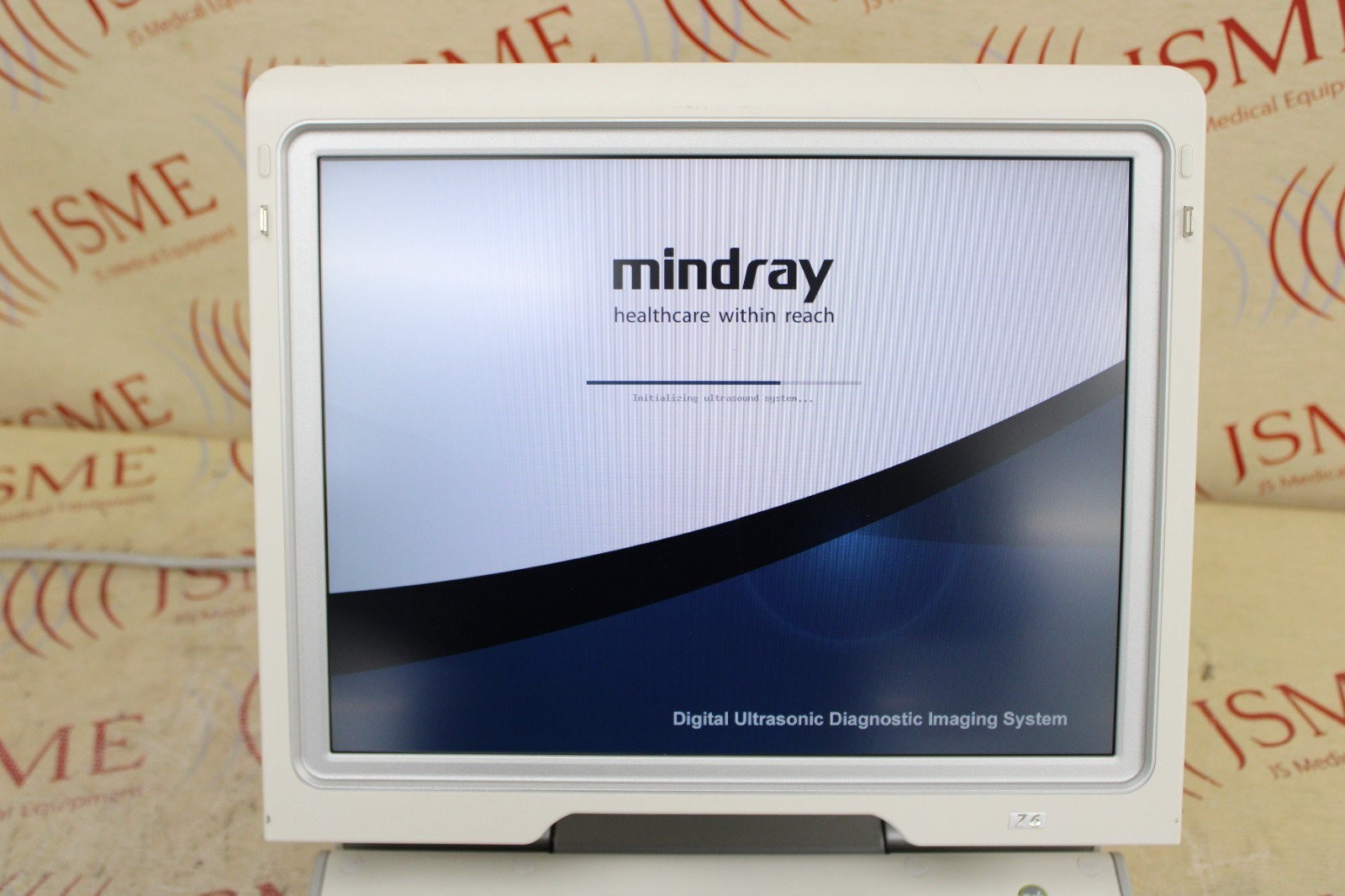 Mindray Z6 Portable Ultrasound System -missing Battery, Probe Connecter Ports