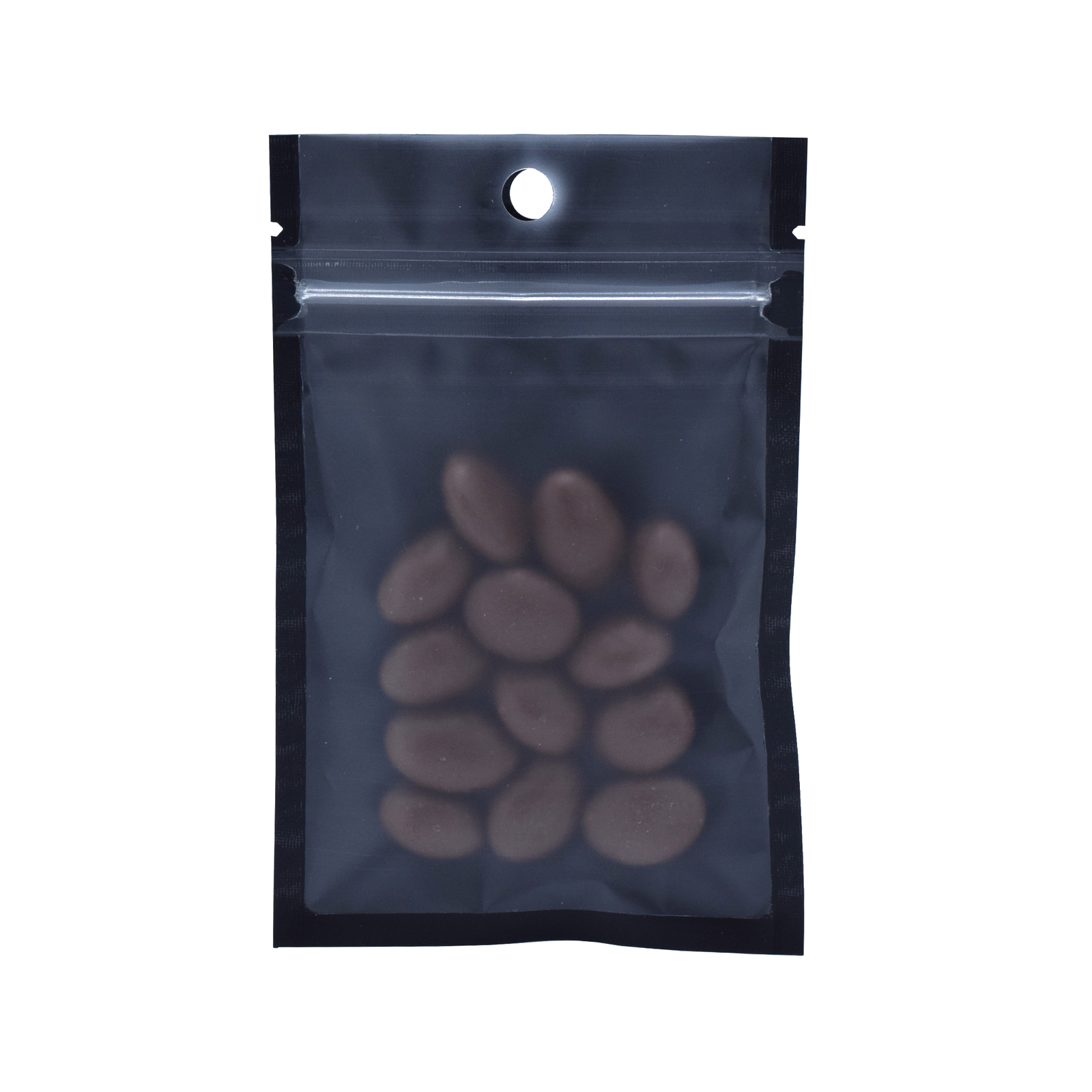 QQ Studio 10x18cm Black Food Safe QuickQlick™ Flat Candy Bag with Hang Hole