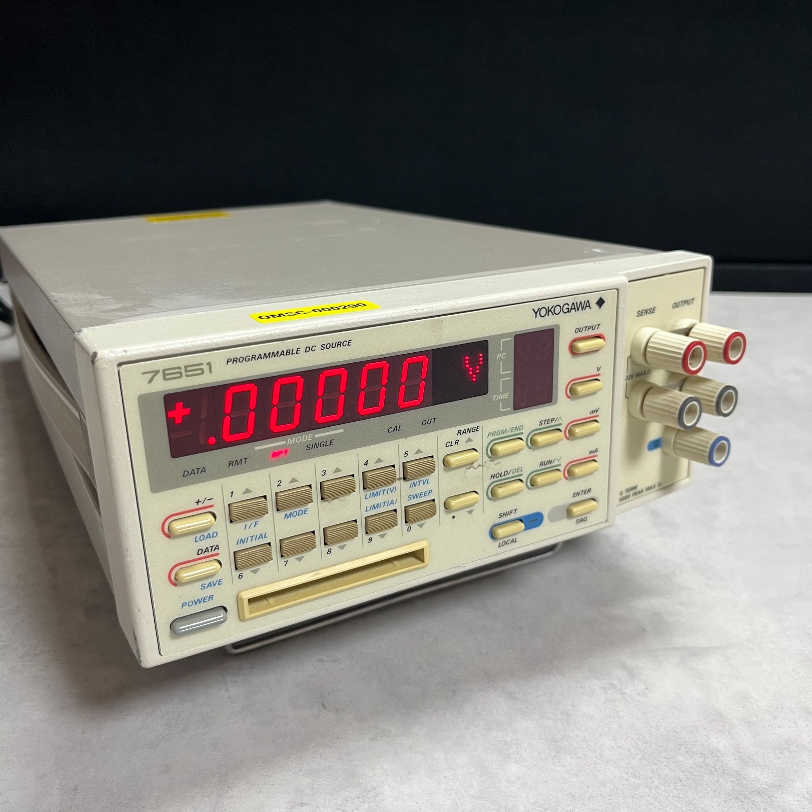 YOKOGAWA 7651 Programmable DC Voltage Source Operation Confirmed Good!!