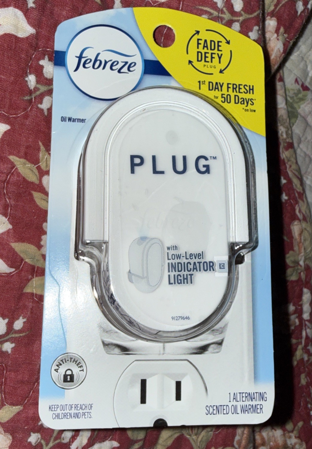💗 Febreze 68232 2.5 in. x 3 in. x 4 in. PLUG Air Freshener – 4/CT lot