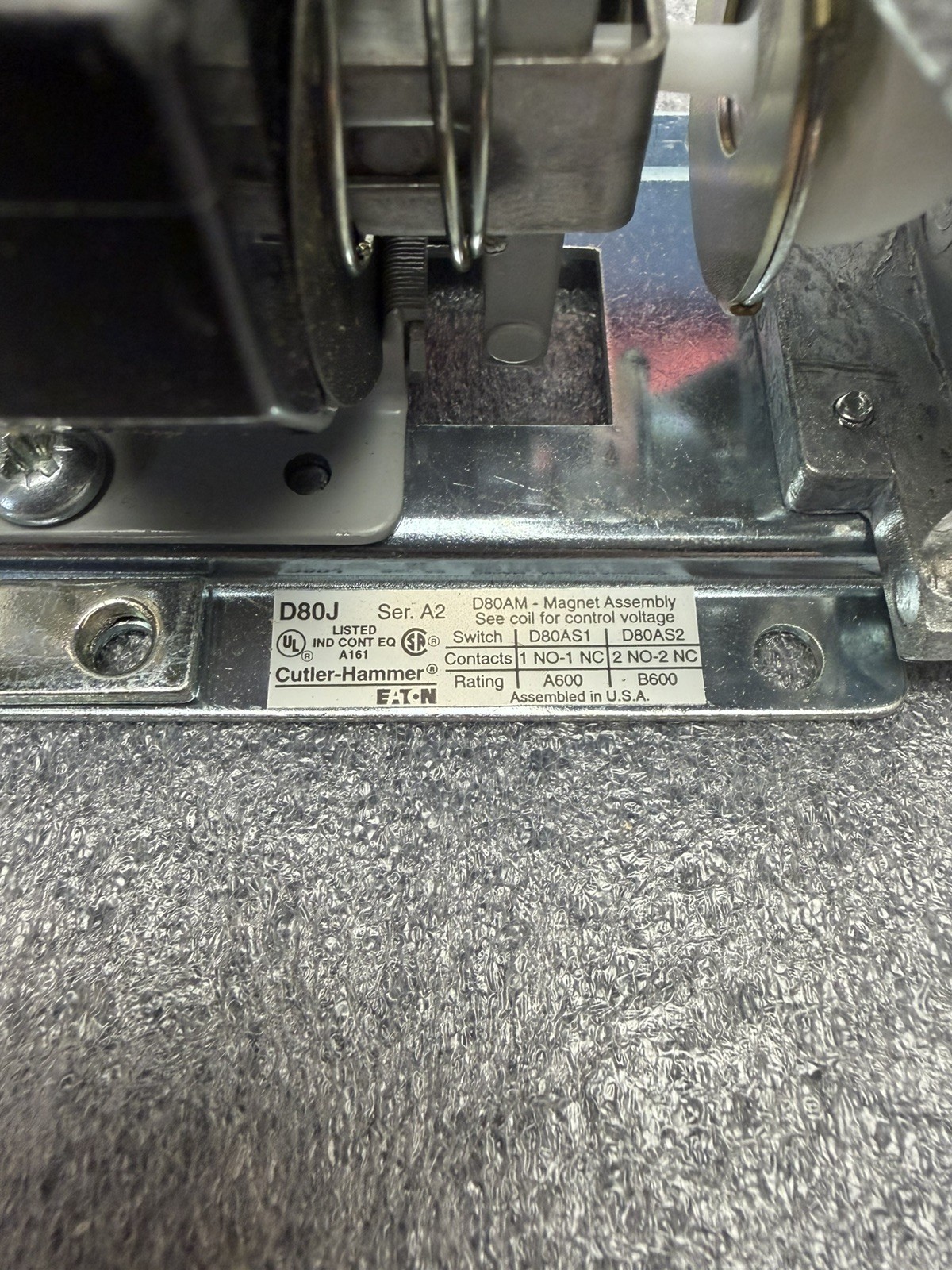 Cutler Hammer D80JE10C Pneumatic Timer On Delay 440-480V, NOS