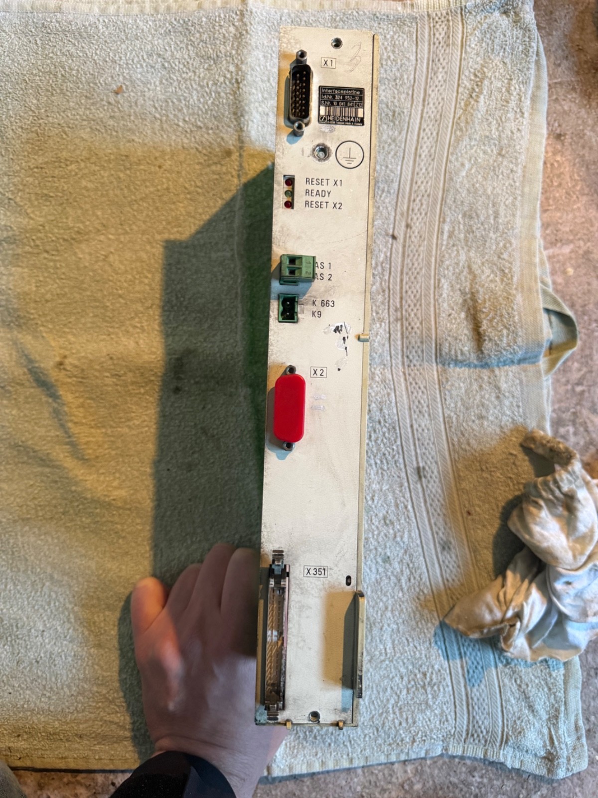 Heidenhain 324 952-12 Interface Module CNC Used Tested