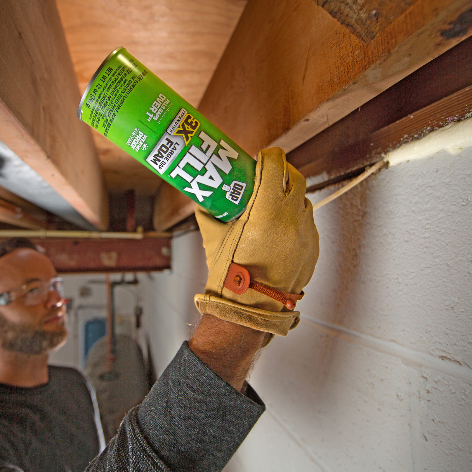 DAP Max Fill Triple Expanding Foam Sealant: 12.0 oz. (Tan)