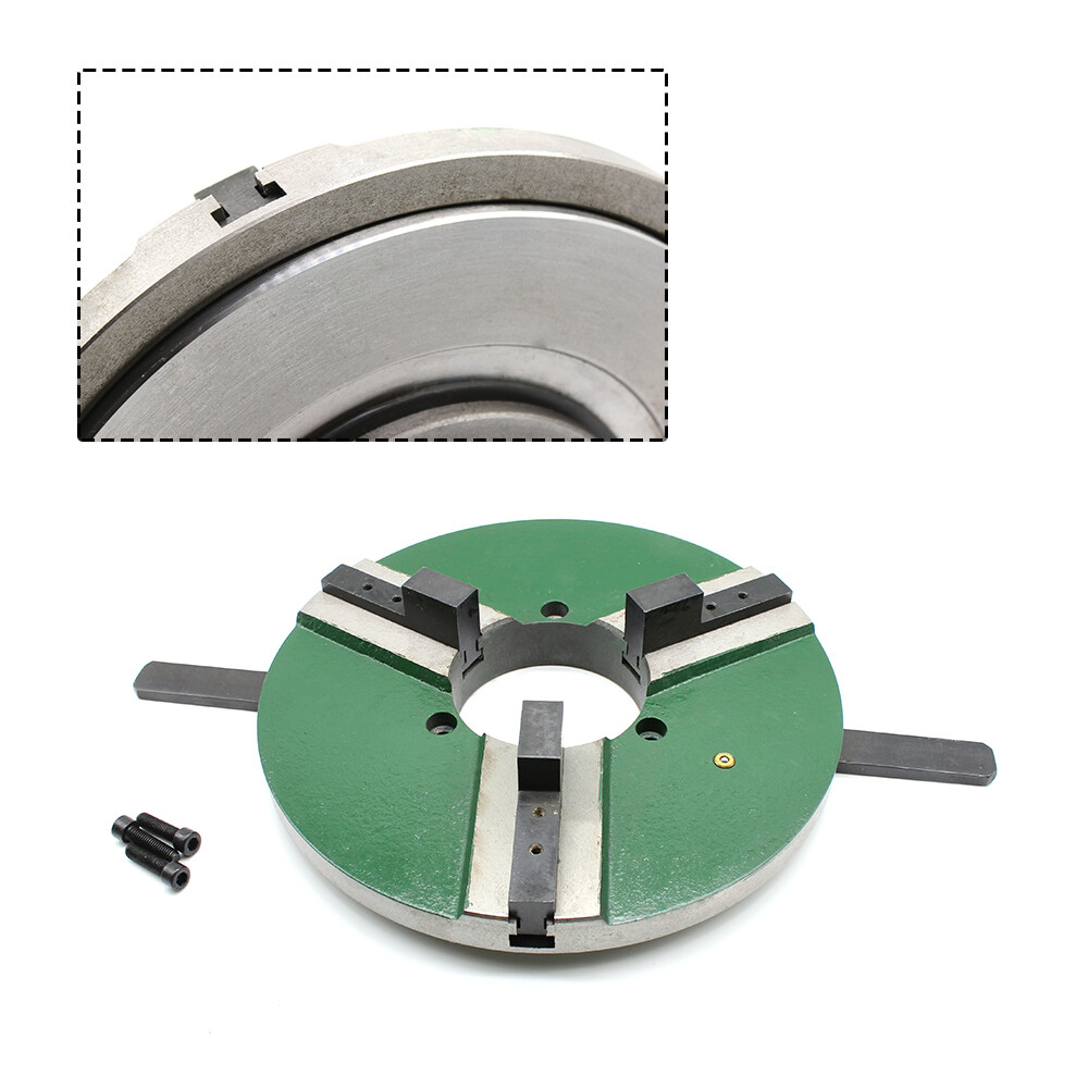 11.8 inch Chuck 3 Jaw Self-Centering Lathe Chuck Welding Positioner Table Chuck