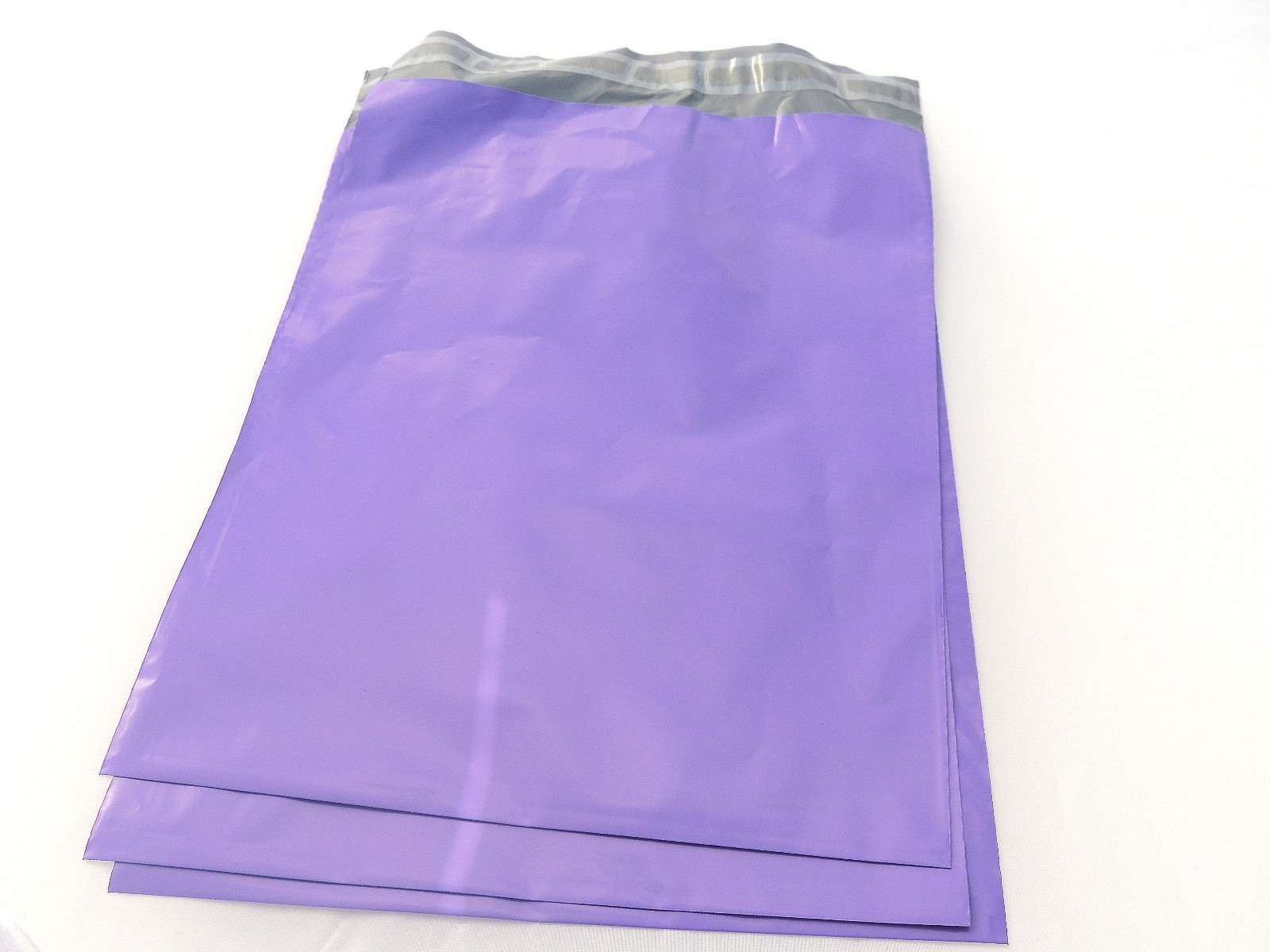 100 Pink Purple 7×10 Flat Poly Postal Mailer Envelopes, Self Seal USPS Shipping