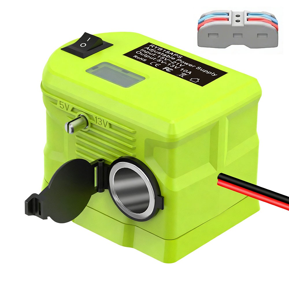 18V to 12V Step Down Converter Adapter for Ryobi 18V Battery Voltage Converter