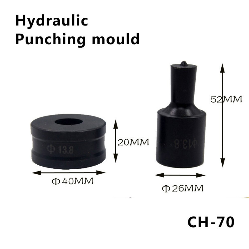 Hydraulic Punching Mould CH-70/CH-60 Hydraulic Manual Punching Dies, Size:4-25mm