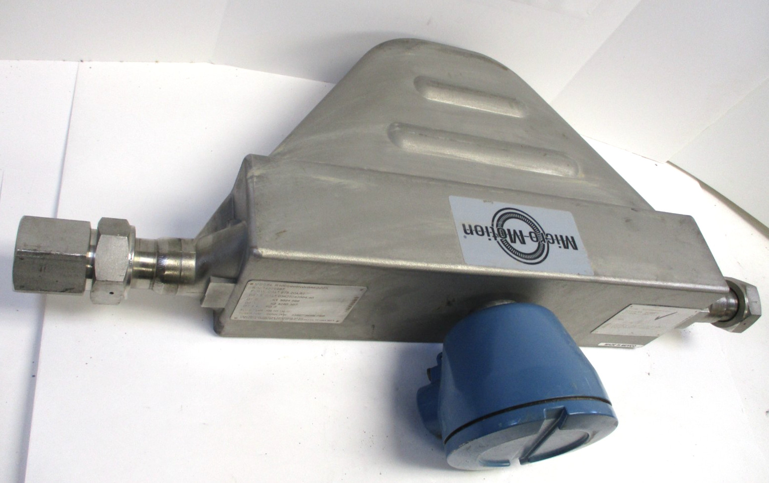 MICRO MOTION, R100S999NWBAEZZZX, 1″ 1450-PSI, w/ 700 PROCESSOR , CLEAN – USED