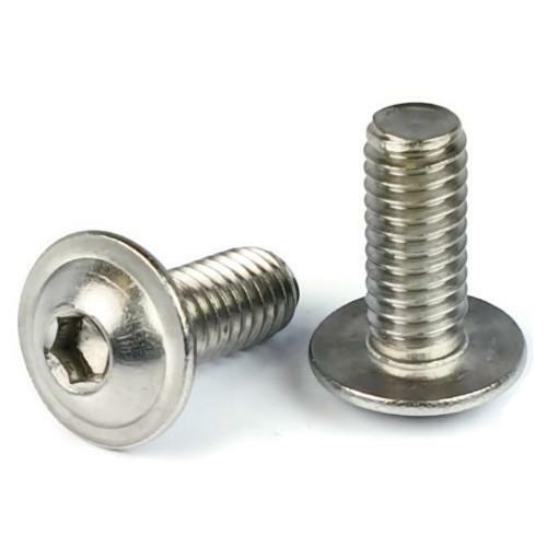 #10-24 | 18-8 Stainless Steel Button Flange Socket Cap Screw Select Length & Qty