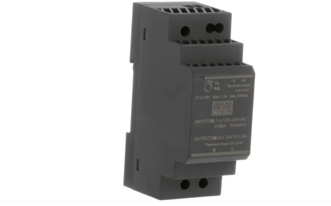 Mean Well HDR-30-24 Ultra Slim Step Shape Power Supply 30W 24V (Fast Shipp)