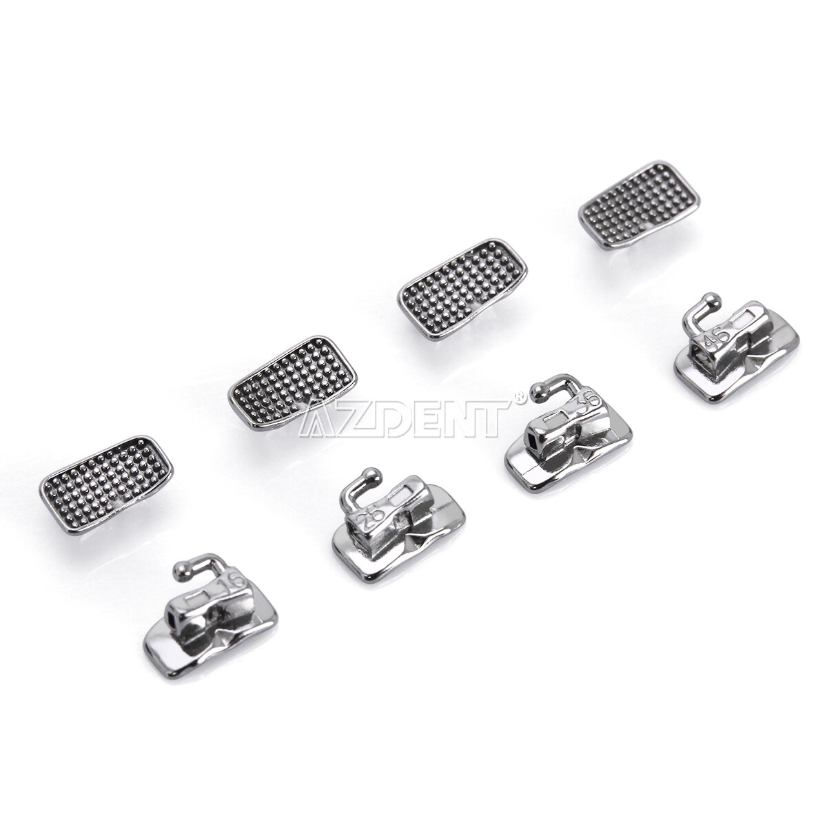 50Sets Dental Orthodontic 1st Molar Buccal Tube Roth/MBT 022 Bondable Tubes USA