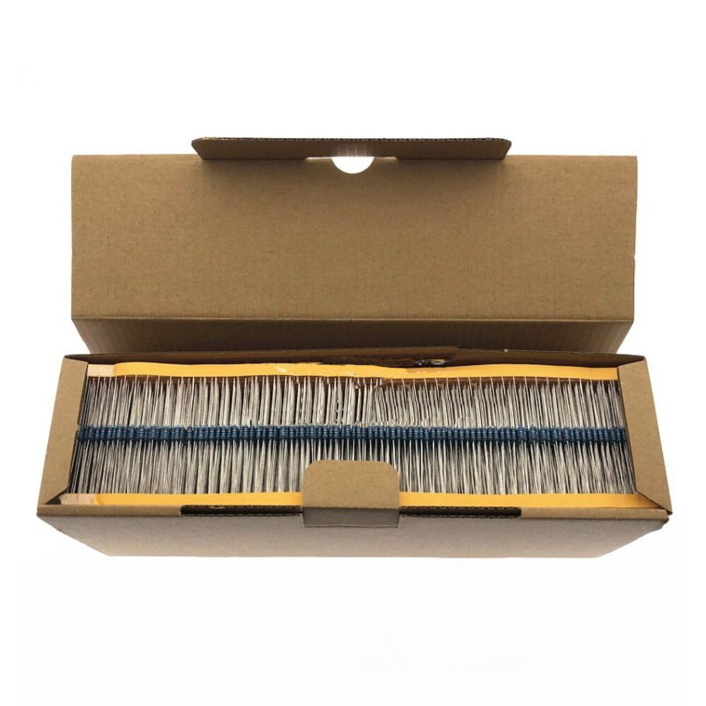 3 Watt Metal Film Resistors 3W 1% Tolerance 1 Ohm-10 MOhm Pack: 10/ 20/30/50/100